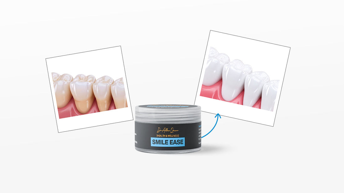 Smile Ease Tooth Powder for Cleaner Teeth & Fresher Breath