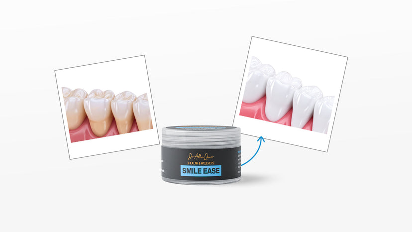Smile Ease Tooth Powder for Cleaner Teeth & Fresher Breath