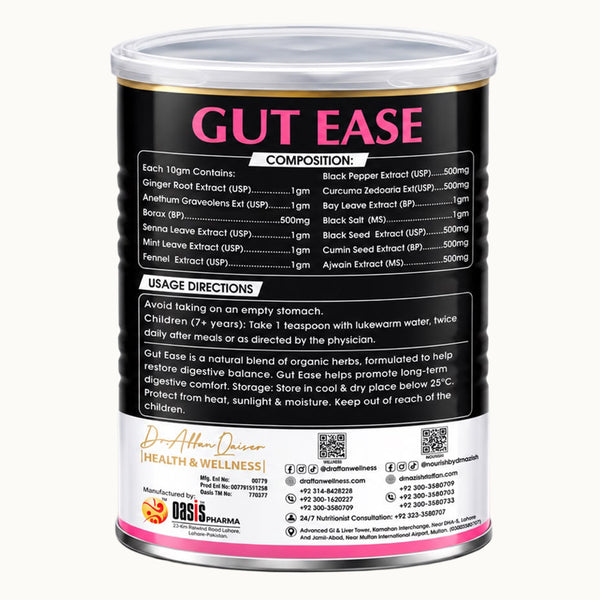Gut Ease – Natural Digestive Balance Formula