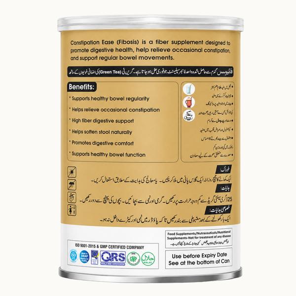 Constipation Ease (Fibosis) – Advanced Natural Fiber Formula