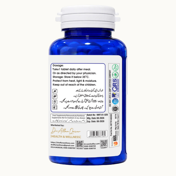 Nutricare Ultra – Men | One-A-Day Multivitamin for Men – 30 Tablets