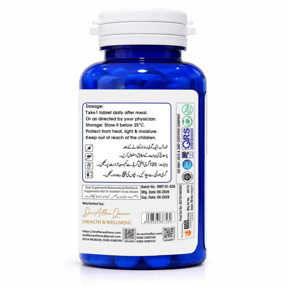 Nutricare Ultra – Men | One-A-Day Multivitamin for Men – 30 Tablets