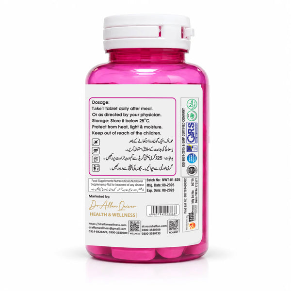 Nutricare Ultra – Women | One-A-Day Multivitamin for Women – 30 Tablets