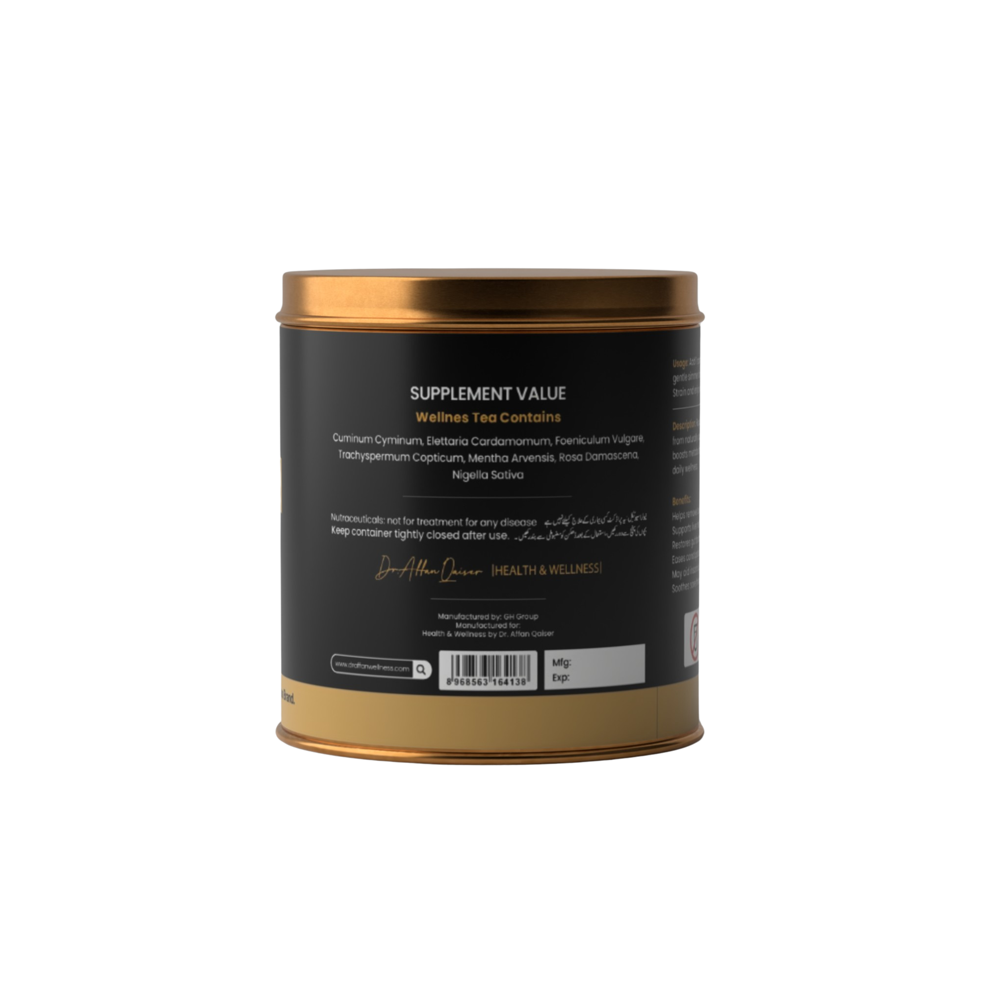 Royal Wellness Tea – Natural Daily Vitality Blend