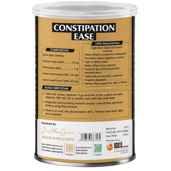 Constipation Ease (Fibosis) – Advanced Natural Fiber Formula